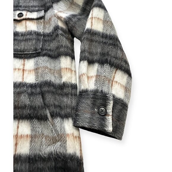 Reformation Ainslie Jacket/Coat in Plaid, Size M, New with Tags - Picture 12 of 16